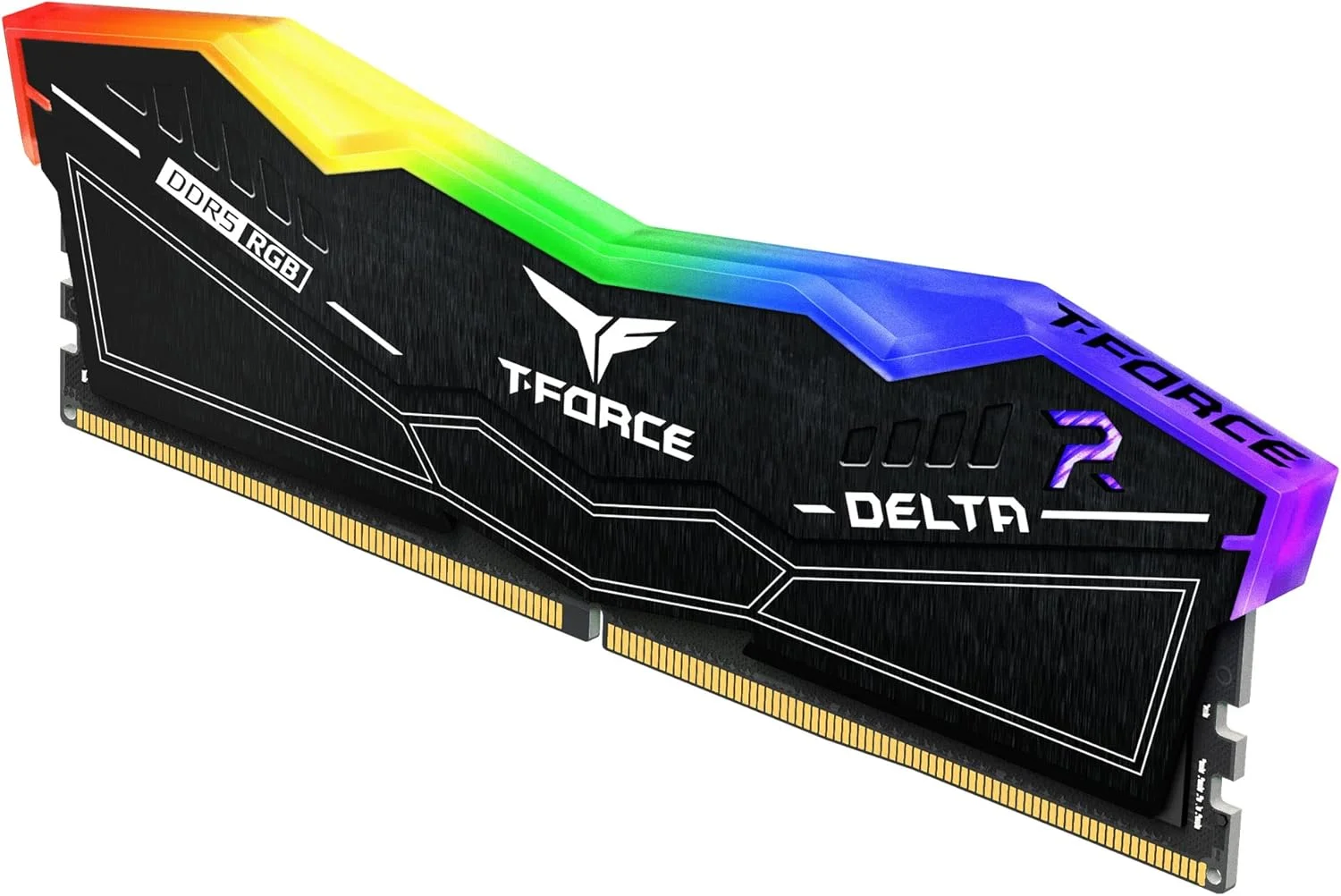 رم تیم گروپ دلتا سفید RGB DDR5 6000MHz 32GB (2x16GB) CL30 دو کاناله AMD Expo و Intel XMP سفید