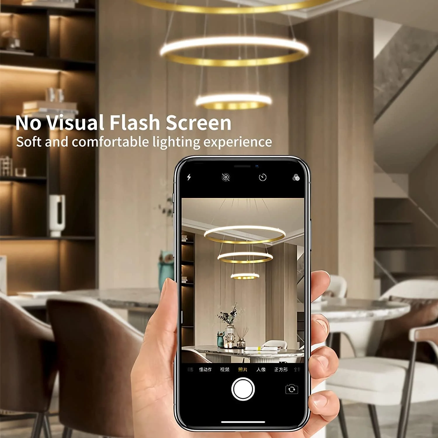 لوستر مدرن LED سه حلقه ای Forrio®، چراغ آویز LED، مناسب برای اتاق نشیمن، آشپزخانه، خانه های روستایی، لوسترهای با ارتفاع قابل تنظیم برای اتاق غذاخوری، اتاق خواب، راهرو (طلایی) لوستر مدرن LED سه حلقه ای Forrio®، چراغ آویز LED، مناسب برای اتاق نشیمن، آشپزخانه، خانه های روستایی، لوسترهای با ارتفاع قابل تنظیم برای اتاق غذاخوری، اتاق خواب، راهرو (طلایی)