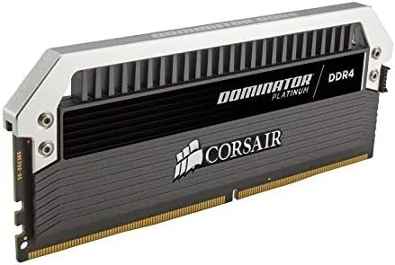 کیت حافظه رم 32 گیگابایتی CORSAIR DOMINATOR Platinum Series (2 عدد 16 گیگابایتی) DDR4 DRAM 3000MHz C15 (CMD32GX4M2B3000C15) کیت حافظه رم 32 گیگابایتی CORSAIR DOMINATOR Platinum Series (2 عدد 16 گیگابایتی) DDR4 DRAM 3000MHz C15 (CMD32GX4M2B3000C15)