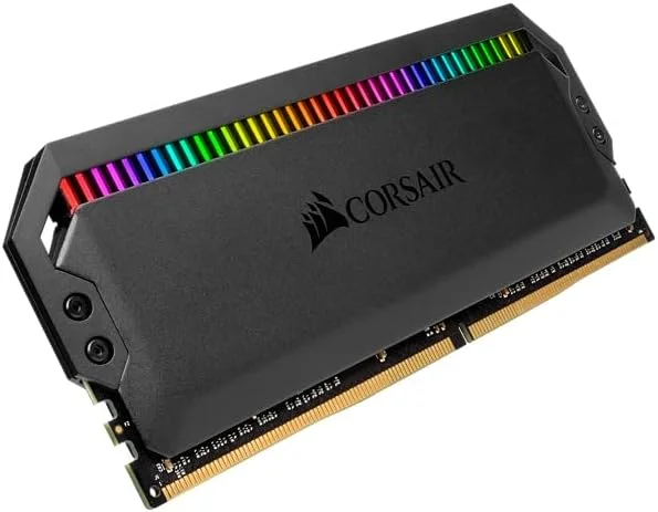 حافظه رم دسکتاپ CORSAIR DOMINATOR PLATINUM RGB 64GB (4x16GB) DDR4 3200 (PC4-25600) C16 1.35V - مشکی