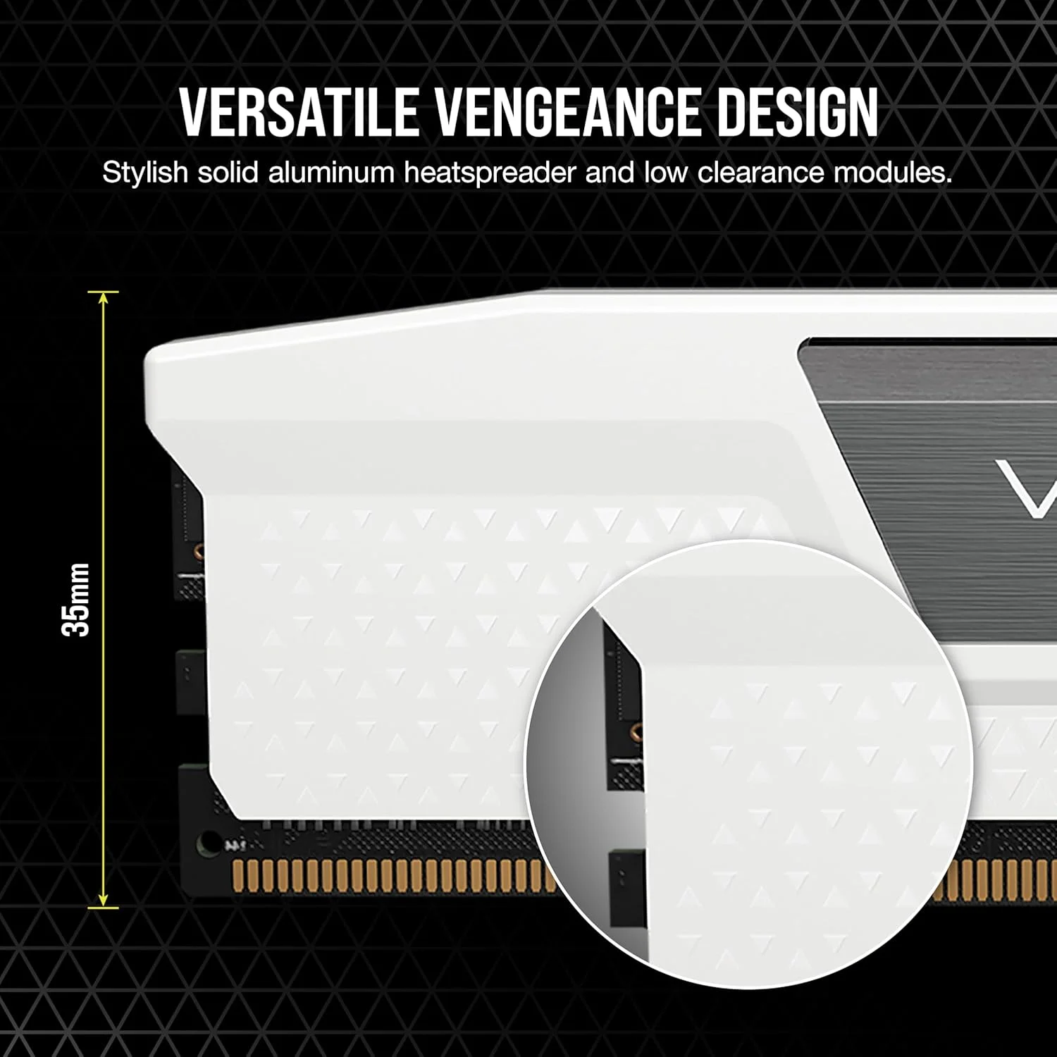 رم کامپیوتر دسکتاپ 32 گیگابایتی CORSAIR VENGEANCE DDR5 (2x16GB) 6400MHz CL36-48-48-104 1.35V AMD EXPO Intel XMP 3.0 - سفید (CMK32GX5M2B6400Z36W) رم کامپیوتر دسکتاپ 32 گیگابایتی CORSAIR VENGEANCE DDR5 (2x16GB) 6400MHz CL36-48-48-104 1.35V AMD EXPO Intel XMP 3.0 - سفید (CMK32GX5M2B6400Z36W)