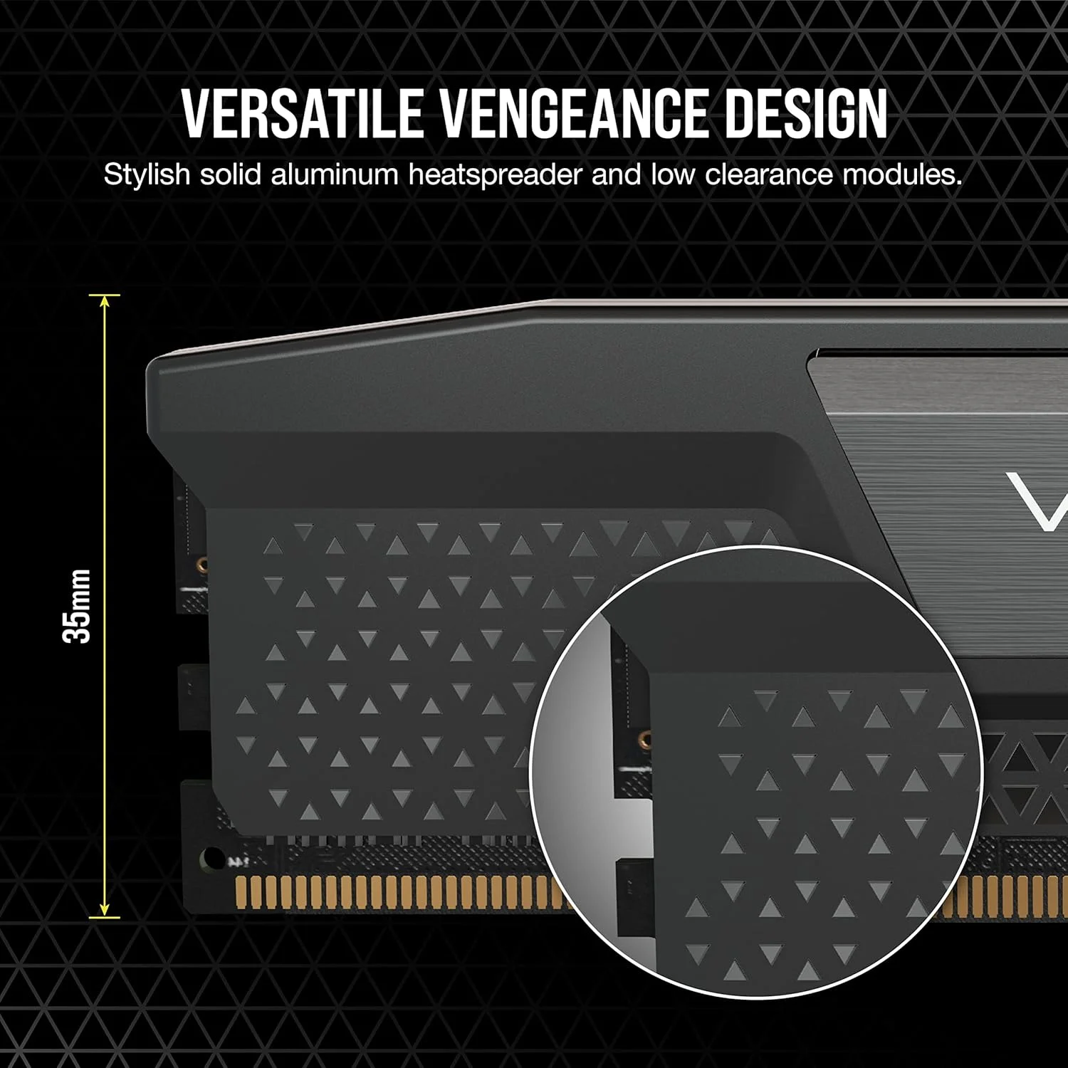 رم کامپیوتر CORSAIR VENGEANCE DDR5 با ظرفیت 96 گیگابایت (2x48GB) و فرکانس 5200 مگاهرتز CL38، سازگار با Intel XMP و iCUE - مشکی (CMK96GX5M2B5200C38)