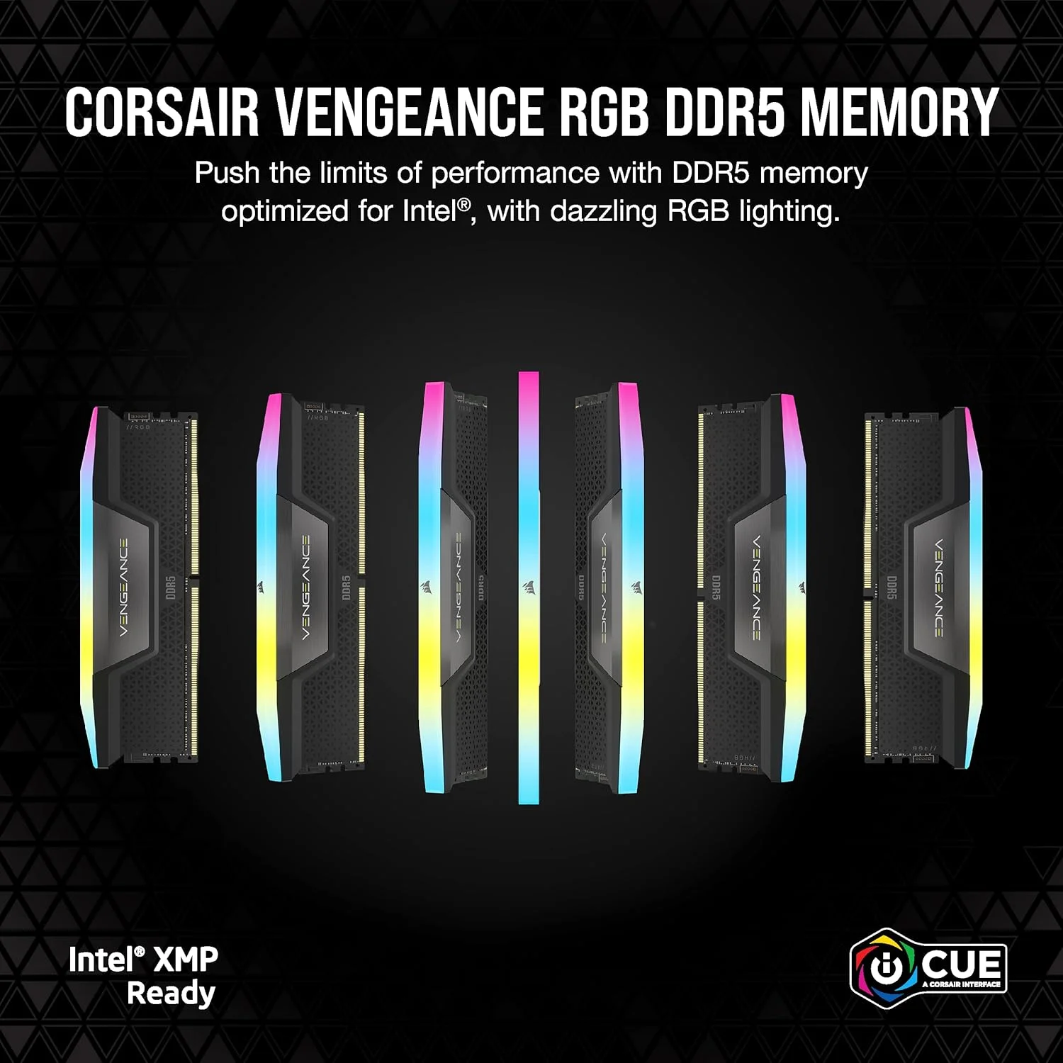 رم کامپیوتر دسکتاپ CORSAIR Vengeance RGB DDR5 با ظرفیت 96 گیگابایت (2x48GB) و فرکانس 6800 مگاهرتز CL34-42-42-110 1.4V Intel XMP 3.0 - مشکی (CMH96GX5M2B6800C34) رم کامپیوتر دسکتاپ CORSAIR Vengeance RGB DDR5 با ظرفیت 96 گیگابایت (2x48GB) و فرکانس 6800 مگاهرتز CL34-42-42-110 1.4V Intel XMP 3.0 - مشکی (CMH96GX5M2B6800C34)