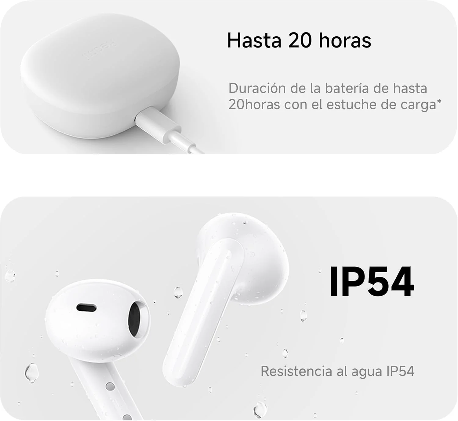 هندزفری بلوتوثی شیائومی Redmi Buds 4 Lite مشکی - درایور دینامیک 12 میلی‌متری کیفیت صدای HD مقاوم در برابر آب IPX4 - بلوتوث پیشرفته 5.2 - عمر باتری طولانی 18.5 ساعته - جفت شدن سریع گوگل - مشکی، بی‌سیم