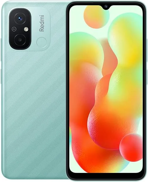 شیائومی Redmi 12C (سبز نعنایی، 6 گیگابایت رم، 128 گیگابایت حافظه داخلی) - پردازنده قدرتمند MediaTek Helio G85 | نمایشگر فراگیر 6.71 اینچی HD+ | دوربین دوگانه 50 مگاپیکسلی با هوش مصنوعی | باتری بادوام 5000 میلی آمپر ساعت
