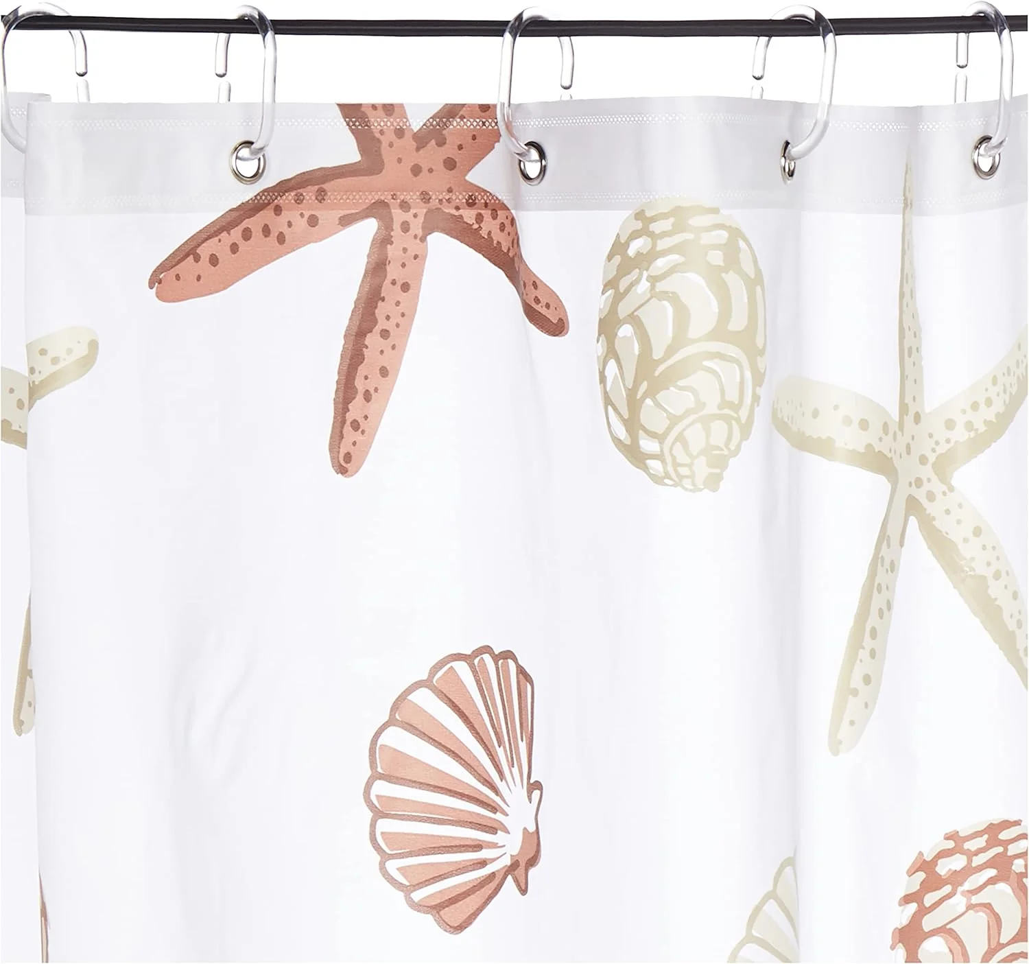 پرده حمام پی وی سی HOMEPRO، ارزش بهتر برای زندگی بهتر، سایز 180 سانتی متر، طرح دار، چند رنگ