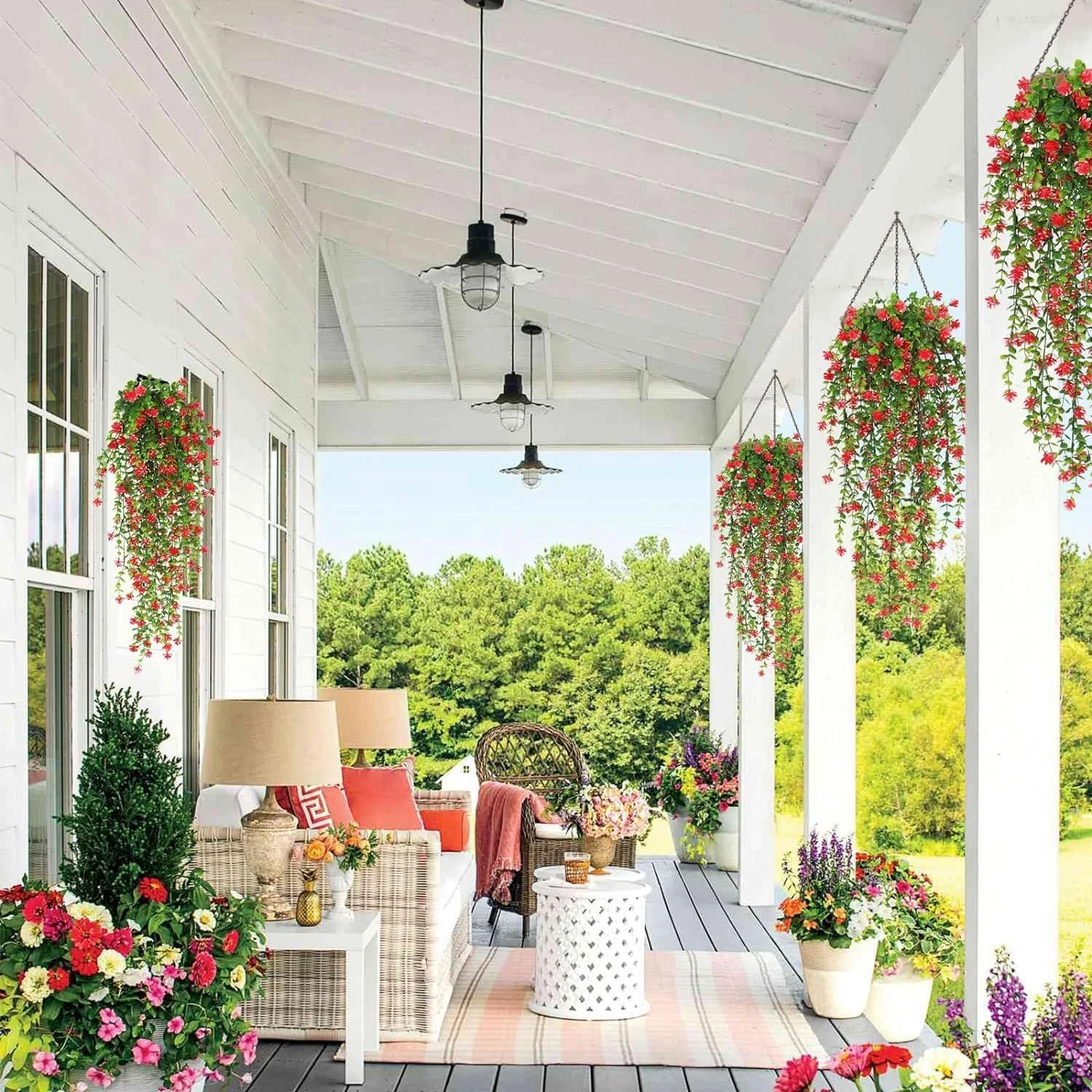 دویند 2 عدد گیاه مصنوعی آویزان اکالیپتوس، قرمز، 77 سانتی متر طول x 15 سانتی متر عرض، سبک مدرن روستایی، مقاوم در برابر اشعه ماوراء بنفش، گیاهان مصنوعی داخلی/خارجی برای مهمانی باغ خانه اتاق خواب دویند 2 عدد گیاه مصنوعی آویزان اکالیپتوس، قرمز، 77 سانتی متر طول x 15 سانتی متر عرض، سبک مدرن روستایی، مقاوم در برابر اشعه ماوراء بنفش، گیاهان مصنوعی داخلی/خارجی برای مهمانی باغ خانه اتاق خواب