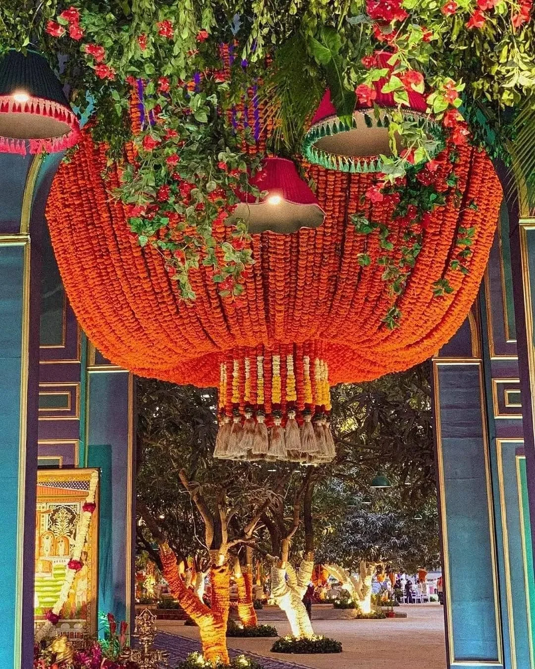 دسته گل گل همیشه بهار مصنوعی زرد 5 فوتی DECORATION CRAFT برای مهمانی ها، عروسی، دیوالی، مهندی، پوجا، جشنواره و دکوراسیون تم سنتی هندی، دکوراسیون منزل، پس زمینه های عکاسی، DIY