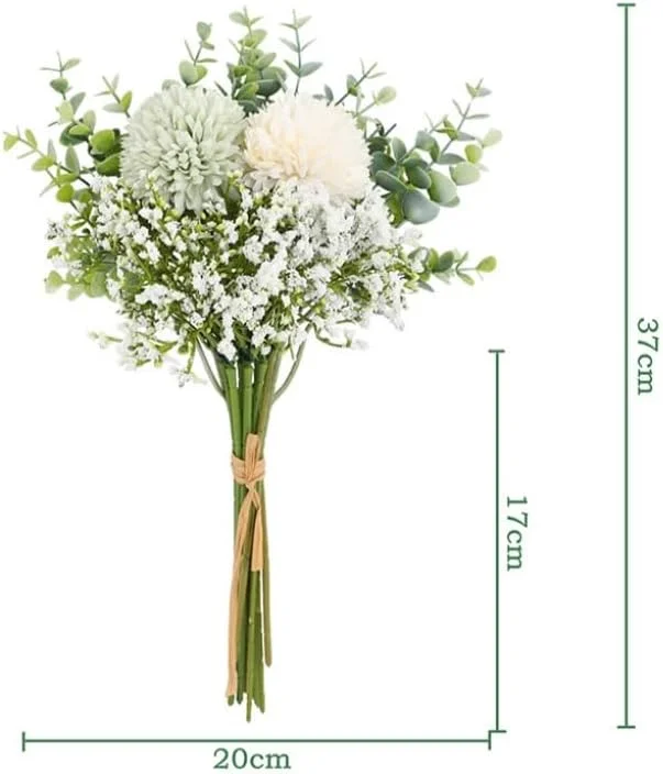 دسته گل مصنوعی هورتانسیا مدل AE010-1، گل مصنوعی مناسب برای مهمانی، خواستگاری، مراسم عروسی، قرار دادن روی میز برای تزئین، 37 سانتی متر (14.5 اینچ) دسته گل مصنوعی هورتانسیا مدل AE010-1، گل مصنوعی مناسب برای مهمانی، خواستگاری، مراسم عروسی، قرار دادن روی میز برای تزئین، 37 سانتی متر (14.5 اینچ)
