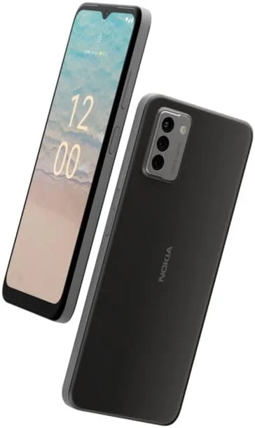 گوشی هوشمند نوکیا G22 با صفحه نمایش 6.52 اینچی HD+، دو سیم کارت، 4G، رم 6 گیگابایتی + 6 گیگابایت رم مجازی، حافظه 256 گیگابایتی، اندروید 12، دوربین 50 مگاپیکسلی AI، باتری 5050 میلی آمپر ساعتی با عمر 3 روز، 2 سال ارتقاء سیستم عامل، 3 سال به روز رسانی امنیتی ماهانه - خاکستری