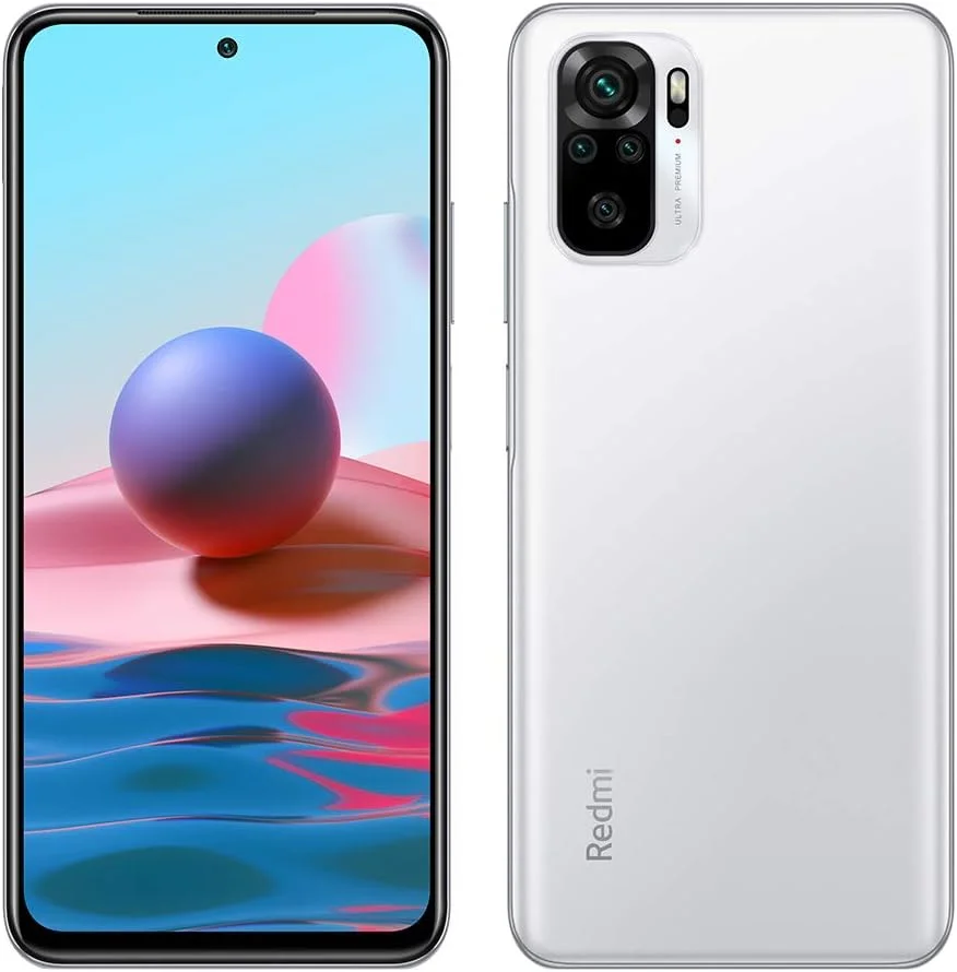 گوشی موبایل شیائومی Redmi Note 10 دو سیم کارت سفید سنگریزه ای 4 گیگابایت رم 128 گیگابایت 4G LTE