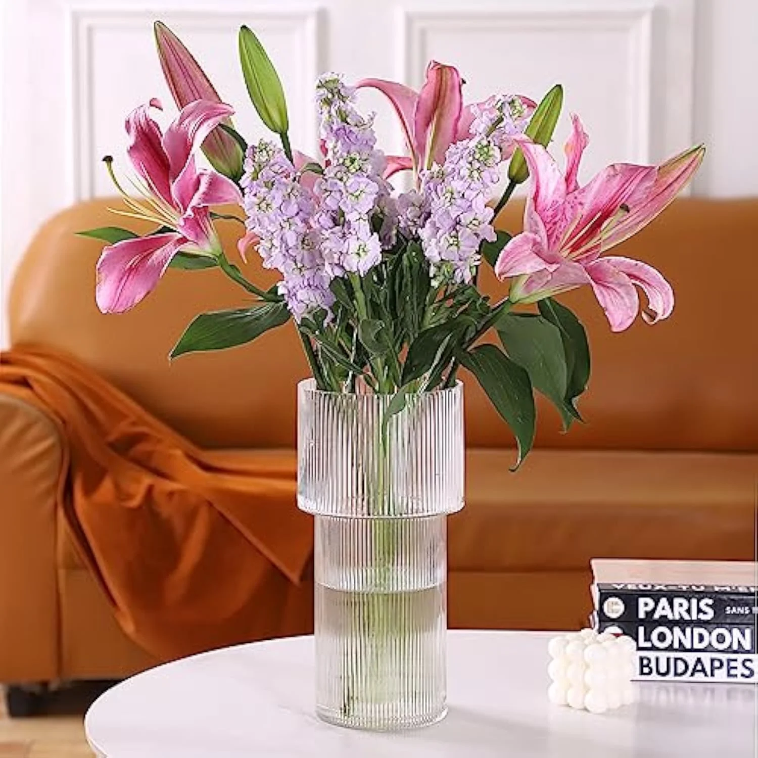 گلدان شیشه ای Jaffiust، گلدان های شیشه ای کوچک برای تزئین گل عروسی، گلدان های گل شیشه ای مینی وینتیج با طراحی رشته ای و اشکال منحصر به فرد مختلف برای دکوراسیون میز گل در خانه