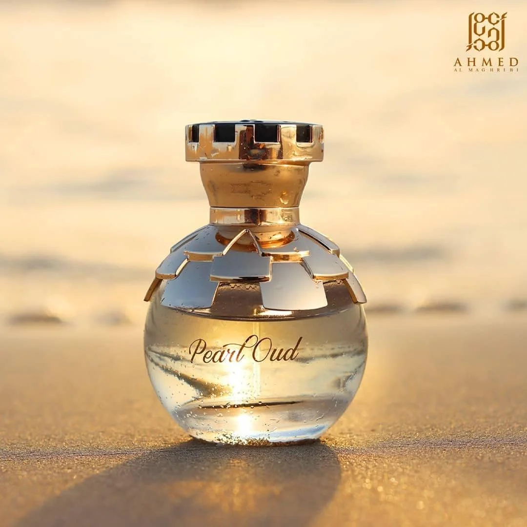احمد پرل عود ادو پرفیوم - 75 میلی لیتر | عطر عود شرقی زنانه | رایحه گلهای هوس انگیز بر پایه عود و لمس نعناع هندی | توسط المغربی Arabian Oud and Perfumes Dubai