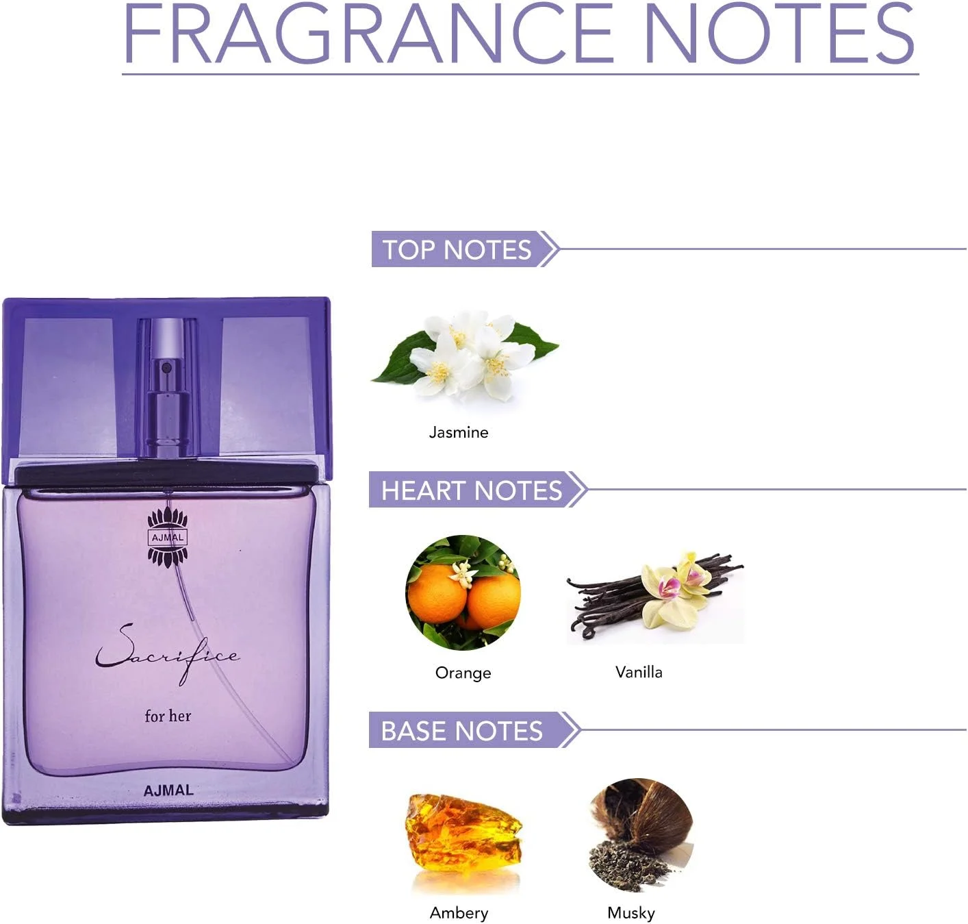 عطر زنانه اجمل سکریفایس از اجمل پرفیومز - ادو پرفیوم 50 میلی لیتر
