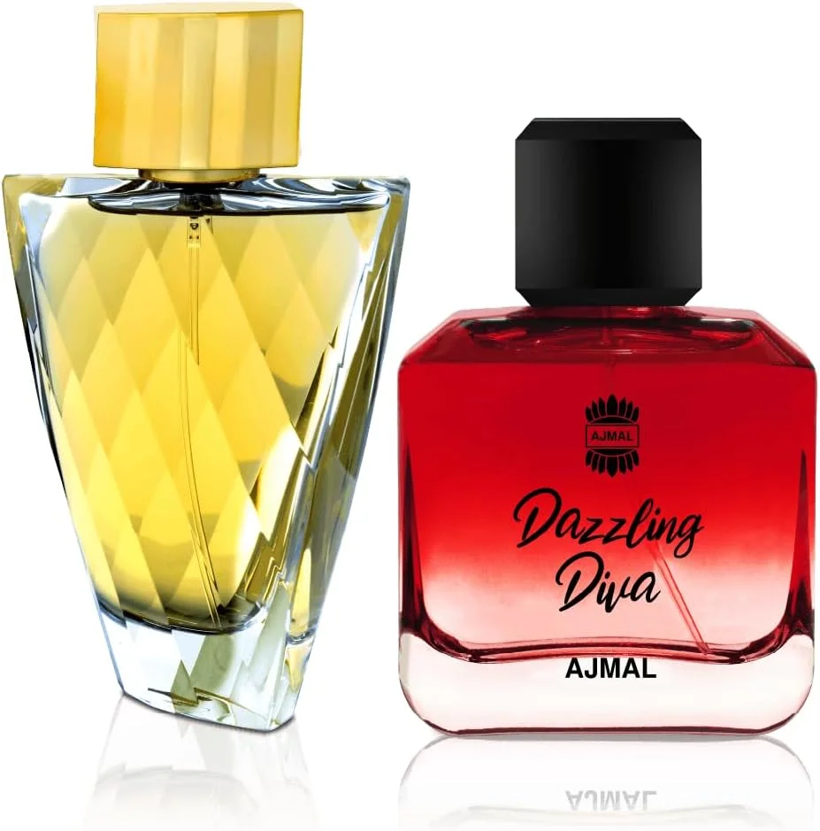 ست عطر زنانه اجمل پرفیومز Fasety - Her EDP 95ml و Dazzling Diva - عطر زنانه جذاب