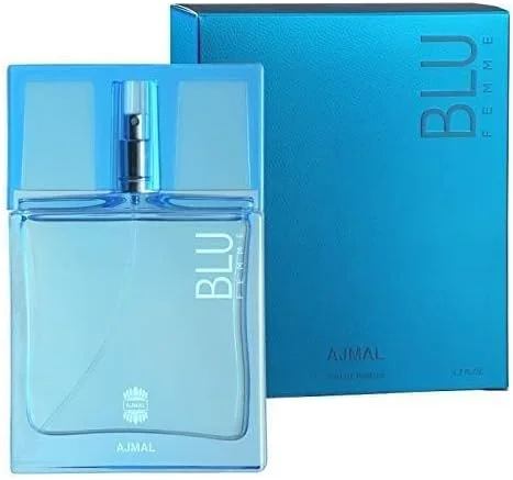 عطر اجمل بلو فم از اجمل پرفیومز برای زنان - ادو پرفیوم، 50 میلی لیتر عطر اجمل بلو فم از اجمل پرفیومز برای زنان - ادو پرفیوم، 50 میلی لیتر