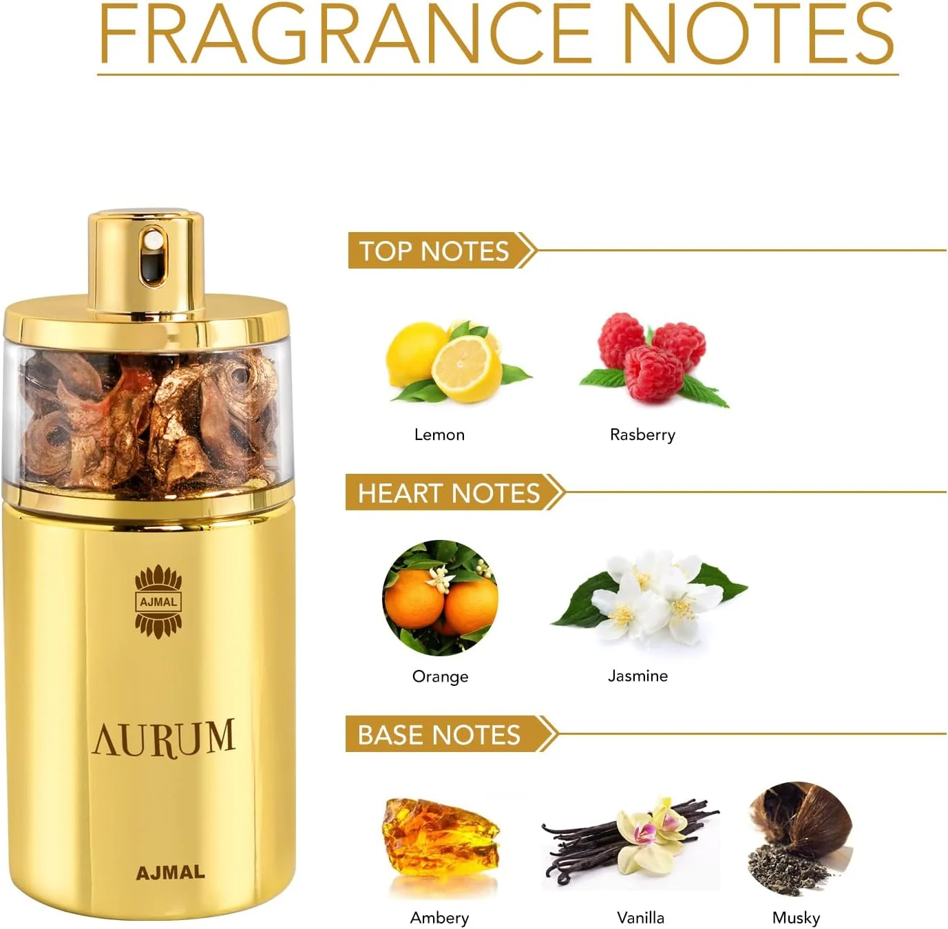 عطر زنانه اجمل پرفیومز اوروم ادو پرفیوم، 75 میلی لیتر