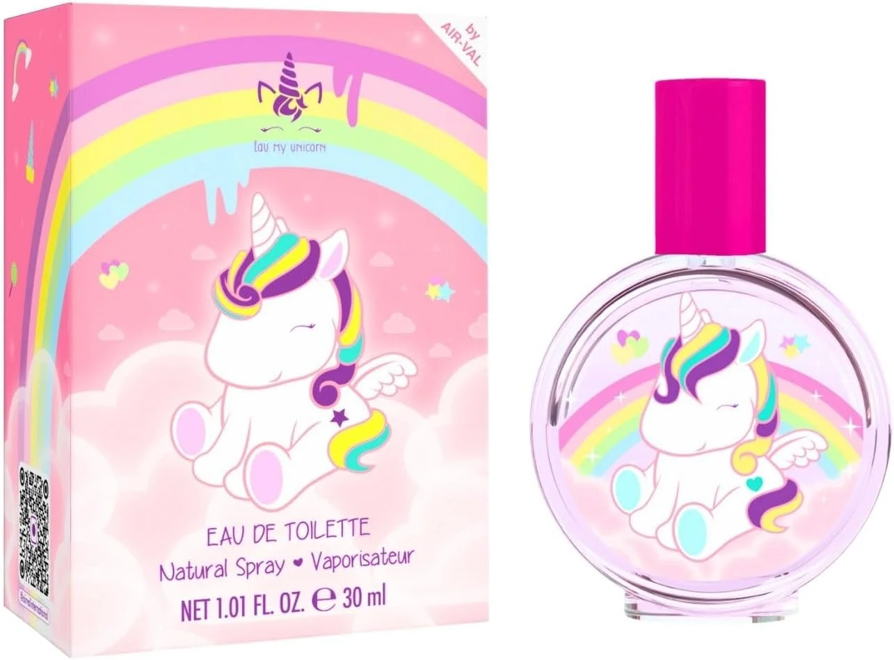 ادکلن کودکانه ایر-وال مدل eau my unicorn، حجم 30 میلی لیتر