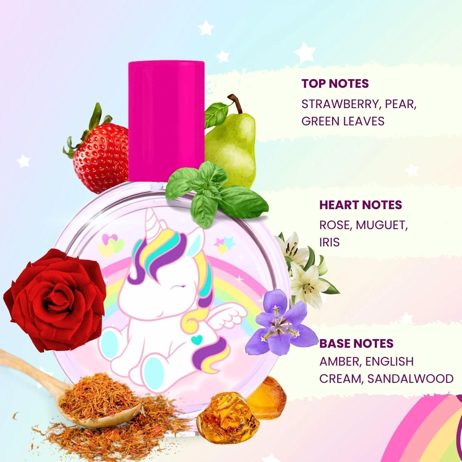 ادکلن کودکانه ایر-وال مدل eau my unicorn، حجم 30 میلی لیتر