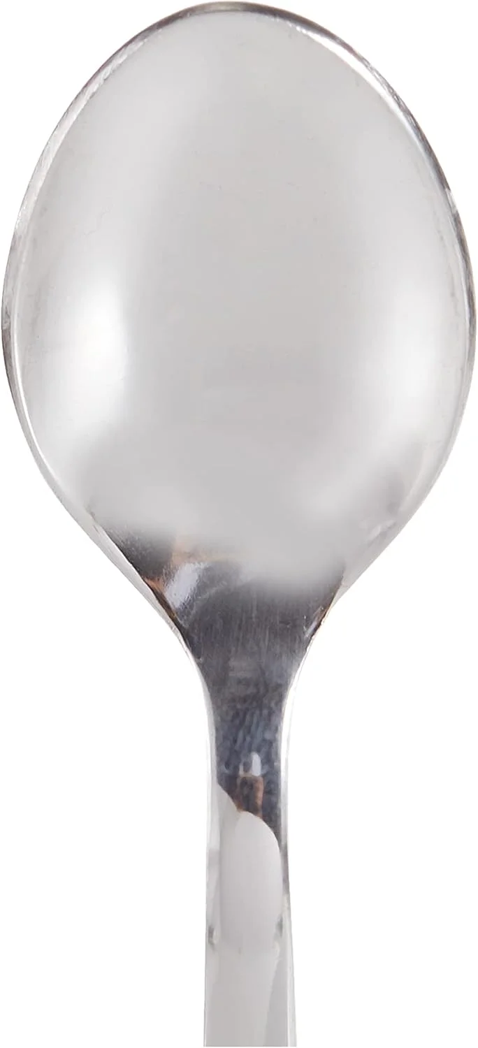 ست 6 عددی قاشق چای خوری، قاشق های چای خوری استیل ضد زنگ، Rf10066، قاشق های همزن چای یا قهوه، قاشق ماست، قاشق دسر - قابل شستشو در ماشین ظرفشویی و مقاوم در برابر لکه، قاشق های کارد و چنگال برای آشپزخانه یا رستوران