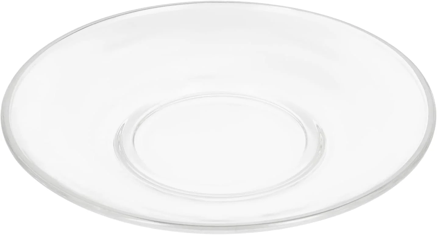 سرویس چای خوری 18 پارچه شیشه ای رویال فورد مدل RF12740 - شامل 6 فنجان 120 میلی لیتری، 6 فنجان قهوه خوری 65 میلی لیتری و 6 نعلبکی، بدنه شفاف، دسته راحت، مقاوم در برابر خراش، مناسب برای سرو قهوه