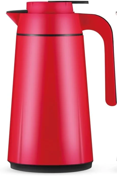 ست فلاسک وکیوم رویال فورد مدل RF12168، فلاسک قهوه حرارتی گرم و سرد، کارافه 1000 میلی لیتری، قوری چای با دیواره داخلی شیشه ای دوجداره