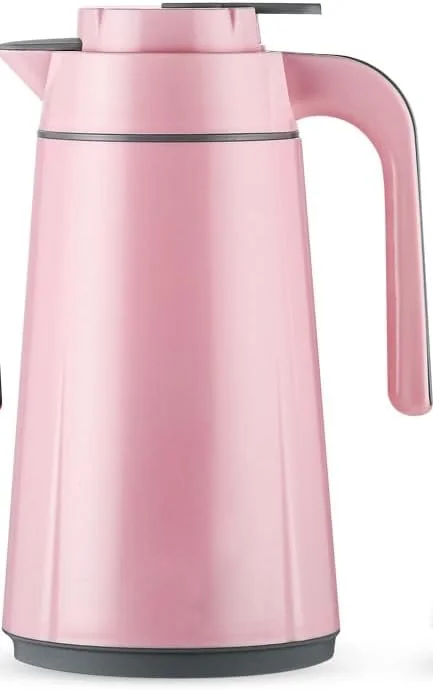 ست فلاسک وکیوم رویال فورد مدل RF12168، فلاسک قهوه حرارتی گرم و سرد، کارافه 1000 میلی لیتری، قوری چای با دیواره داخلی شیشه ای دوجداره