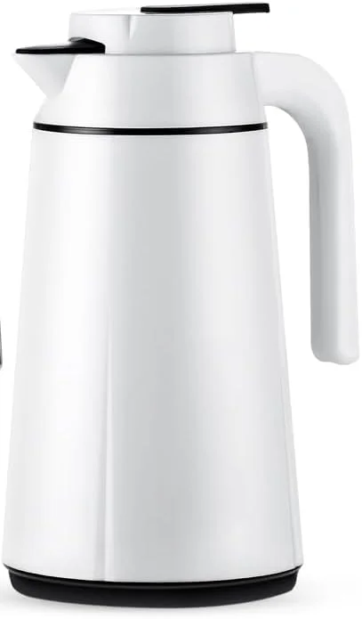 ست فلاسک وکیوم رویال فورد مدل RF12168، فلاسک قهوه حرارتی گرم و سرد، کارافه 1000 میلی لیتری، قوری چای با دیواره داخلی شیشه ای دوجداره