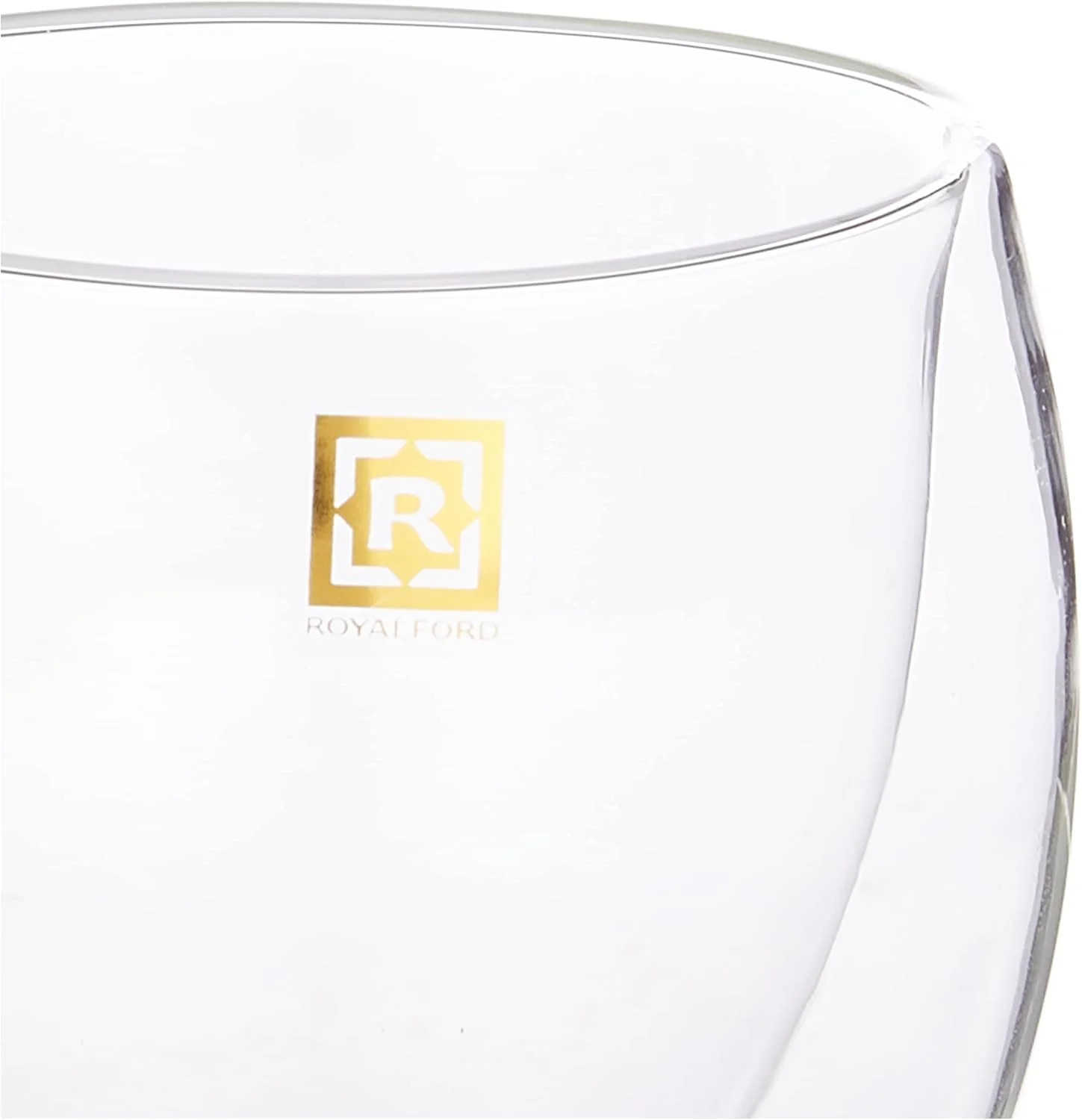 ست لیوان دوجداره رویال فورد مدل RF10525، 2 عددی، 250 میلی لیتر، طراحی کلاسیک و شیک، لیوان های عالی برای آب، آبمیوه، نوشیدنی، شراب، کوکتل و مصارف گوناگون، شفاف