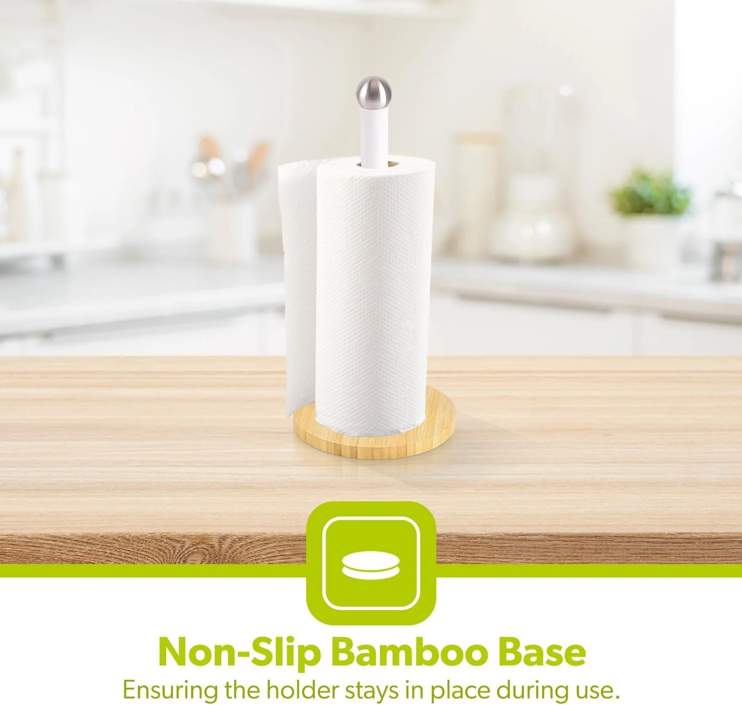 ست 5 تکه لوازم نگهداری روی کابینت آشپزخانه رویال فورد | ظروف چای، شکر، قهوه، جا دستمال کاغذی ایستاده و جا لیوانی ست | سفید