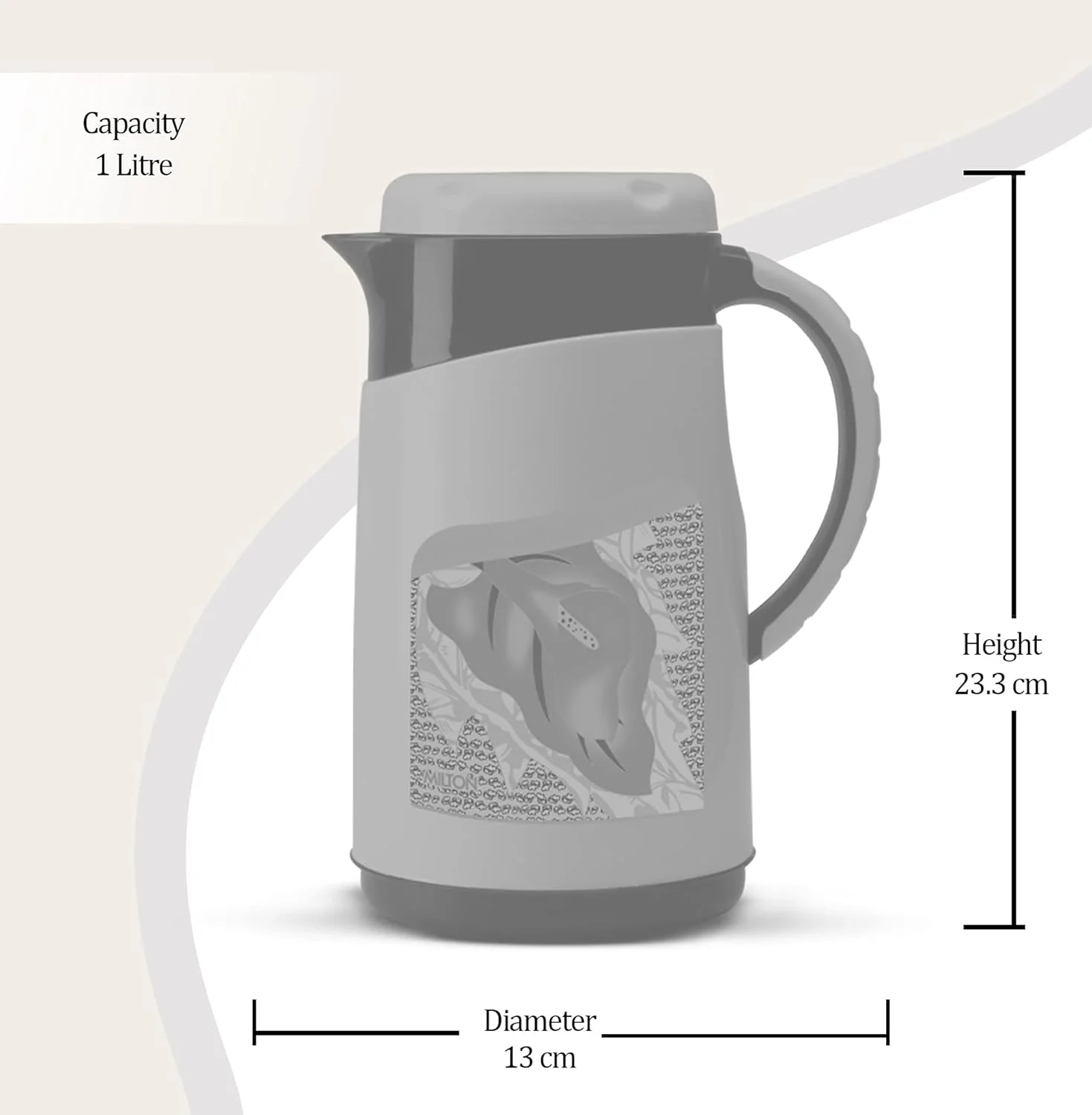 فلاسک استیل عایق دار میلتون مدل Viva Tuff 1000 با ظرفیت 1 لیتر، یک عدد، مشکی | فاقد BPA | مناسب برای نوشیدنی های گرم و سرد | حمل آسان | ضد نشت | مناسب برای چای، قهوه و آب | مناسب برای نوشیدنی های گرم فلاسک استیل عایق دار میلتون مدل Viva Tuff 1000 با ظرفیت 1 لیتر، یک عدد، مشکی | فاقد BPA | مناسب برای نوشیدنی های گرم و سرد | حمل آسان | ضد نشت | مناسب برای چای، قهوه و آب | مناسب برای نوشیدنی های گرم