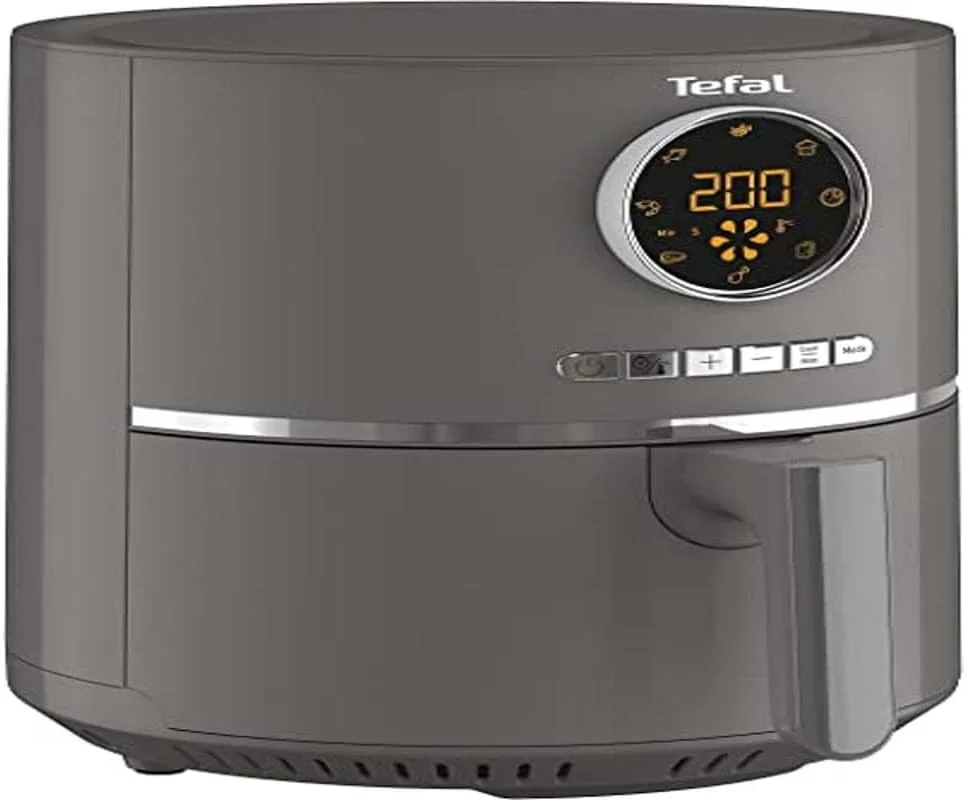 سرخ کن دیجیتال تفال مدل Ultra Fry، ظرفیت 4.2 لیتر، 8 برنامه پخت، رنگ خاکستری زغالی - EY111B15