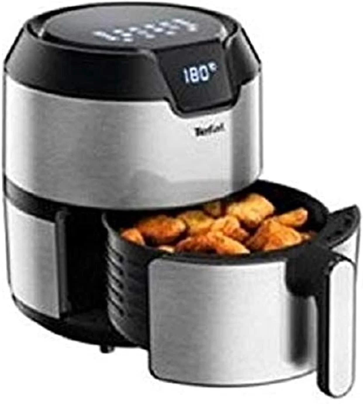 سرخ کن بدون روغن تفال مدل Easy Fry با رابط دیجیتال، ظرفیت 4.2 لیتر، نقره ای، فلز/استیل ضد زنگ، EY401D27 سرخ کن بدون روغن تفال مدل Easy Fry با رابط دیجیتال، ظرفیت 4.2 لیتر، نقره ای، فلز/استیل ضد زنگ، EY401D27