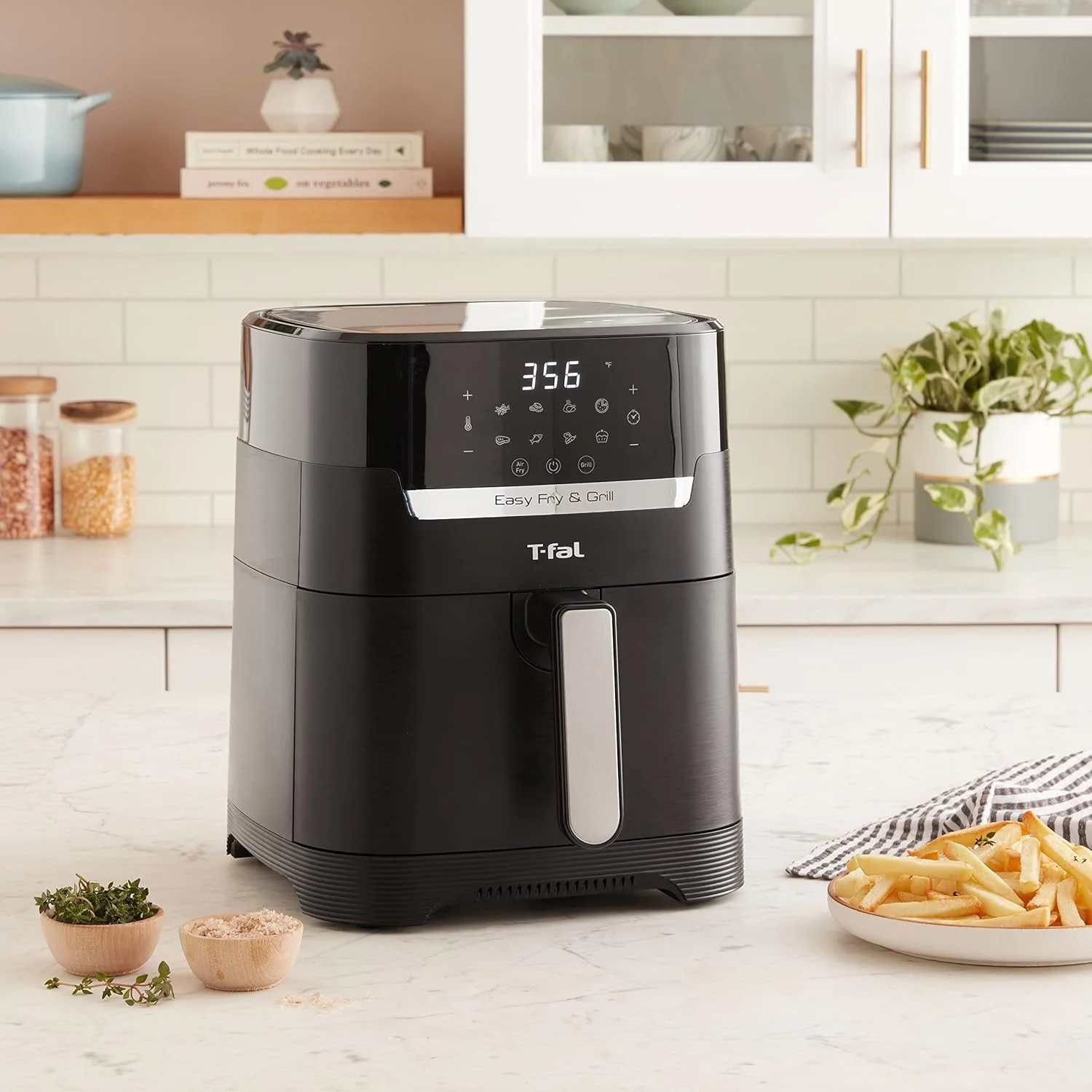 سرخ کن و گریل دیجیتال تفال مدل Easy Fry & Grill Precision، 2 در 1، ظرفیت 4.2 لیتر، مشکی سرخ کن و گریل دیجیتال تفال مدل Easy Fry & Grill Precision، 2 در 1، ظرفیت 4.2 لیتر، مشکی