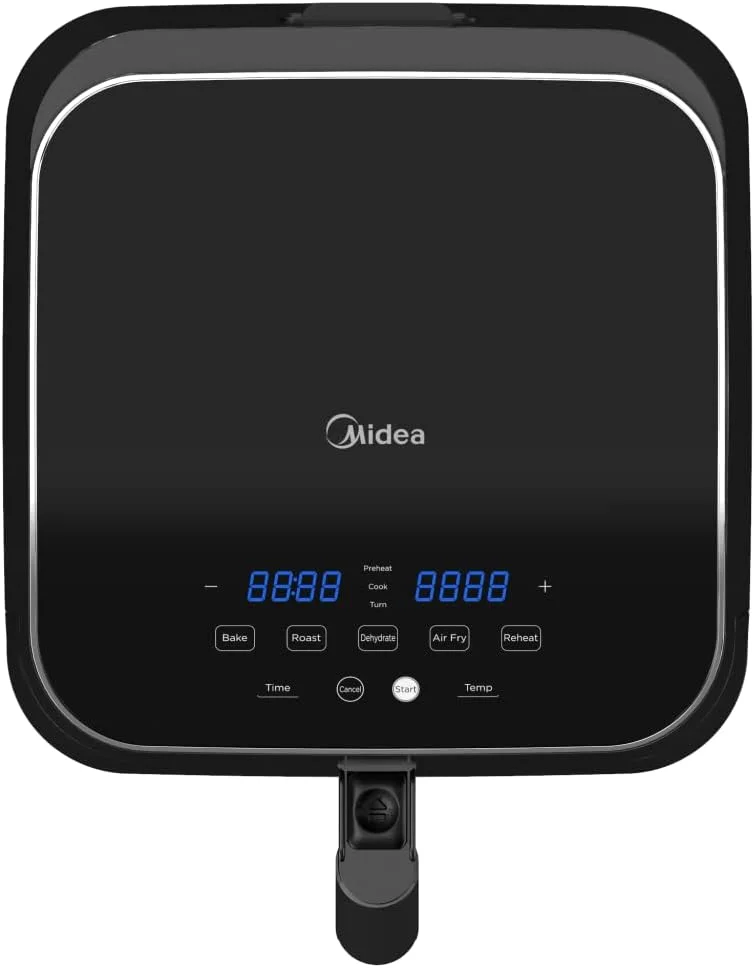 سرخ کن بدون روغن میدیا XXL با ظرفیت 5.5 لیتر و توان 1700 وات مدل MFCN55D2، دارای فناوری هوای گرم سریع Dual Cyclone برای سرخ کردن، گریل کردن، برشته کردن، کباب کردن، پخت و تست کردن، کنترل دیجیتال، بهترین سرخ کن بدون روغن برای خانواده های بزرگ سرخ کن بدون روغن میدیا XXL با ظرفیت 5.5 لیتر و توان 1700 وات مدل MFCN55D2، دارای فناوری هوای گرم سریع Dual Cyclone برای سرخ کردن، گریل کردن، برشته کردن، کباب کردن، پخت و تست کردن، کنترل دیجیتال، بهترین سرخ کن بدون روغن برای خانواده های بزرگ