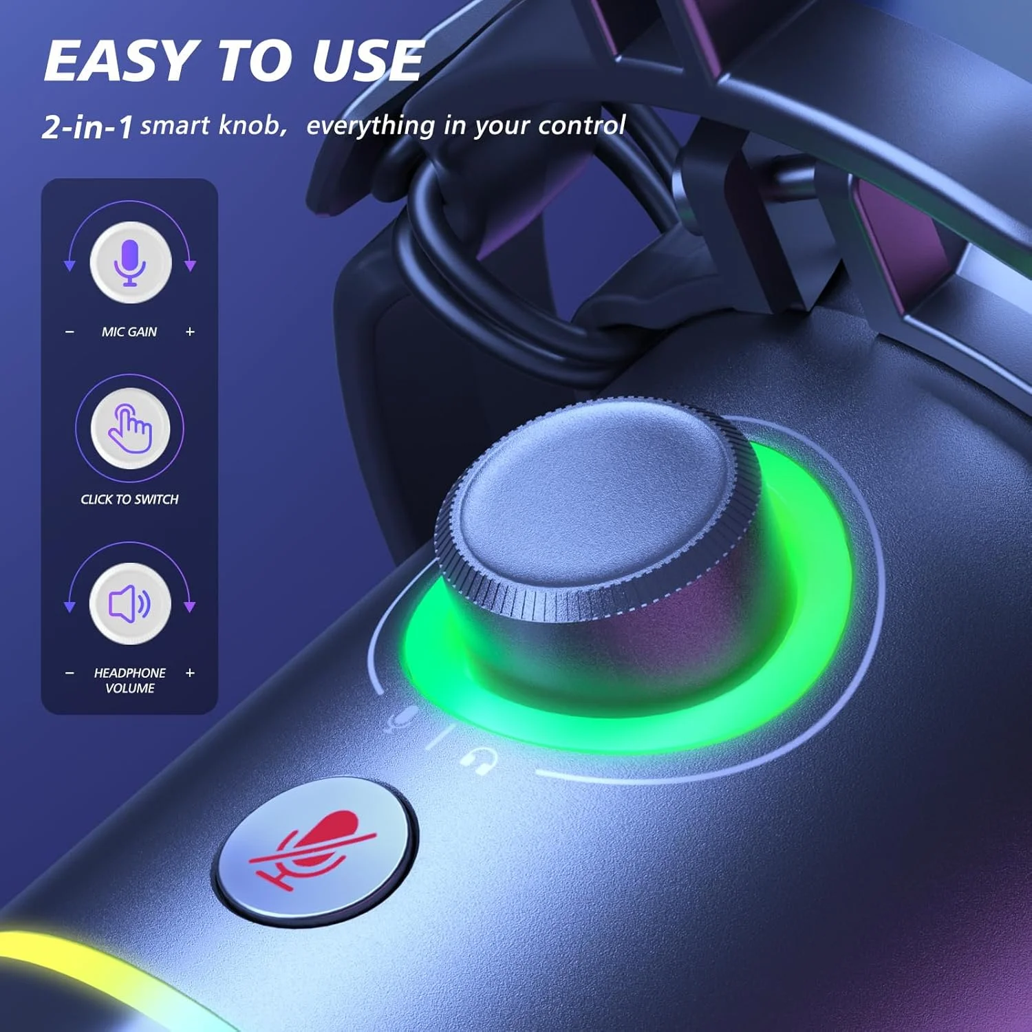میکروفون داینامیک XLR/USB گیمینگ Maono برای کامپیوتر، میکروفون پادکست RGB برای یوتیوب با نرم افزار، قطع صدا، دکمه افزایش صدا، کنترل صدا، بازوی بوم برای بازی، آواز، ضبط، استریم، PD200XS مشکی میکروفون داینامیک XLR/USB گیمینگ Maono برای کامپیوتر، میکروفون پادکست RGB برای یوتیوب با نرم افزار، قطع صدا، دکمه افزایش صدا، کنترل صدا، بازوی بوم برای بازی، آواز، ضبط، استریم، PD200XS مشکی