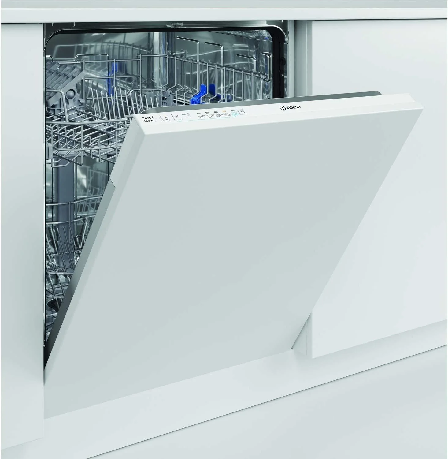 ماشین ظرفشویی توکار تمام اتوماتیک 13 نفره ایندزیت، ظرفیت 11 لیتر، سفید ماشین ظرفشویی توکار تمام اتوماتیک 13 نفره ایندزیت، ظرفیت 11 لیتر، سفید