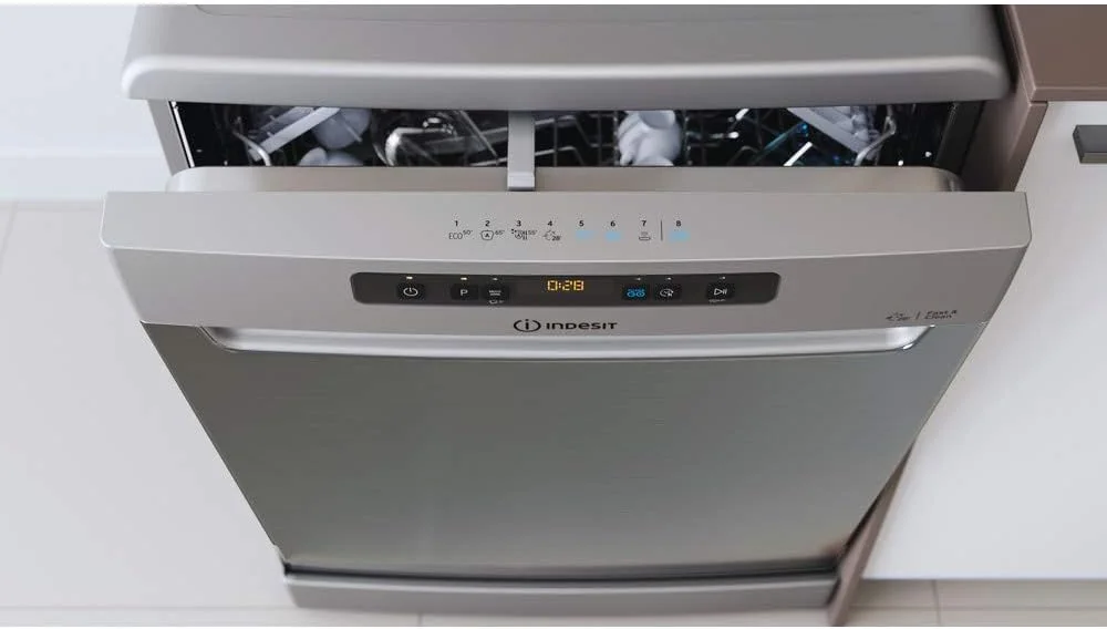 ماشین ظرفشویی ایستاده ایندزیت سایز کامل 14 نفره، 8 برنامه شستشو تایمر تاخیری، آبکشی فوق العاده داغ 72 درجه سانتیگراد. طراحی شده برای بارهای کوچکتر - ساخت لهستان، رنگ اینوکس مدل DFO-3C23XUK ماشین ظرفشویی ایستاده ایندزیت سایز کامل 14 نفره، 8 برنامه شستشو تایمر تاخیری، آبکشی فوق العاده داغ 72 درجه سانتیگراد. طراحی شده برای بارهای کوچکتر - ساخت لهستان، رنگ اینوکس مدل DFO-3C23XUK