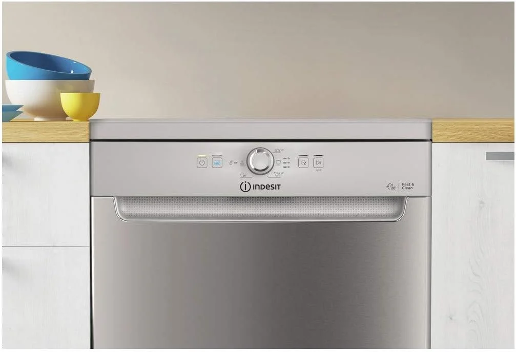 ماشین ظرفشویی ایستاده ایندزیت 13 نفره 12 لیتری 6 برنامه استیل مدل DFE-1B19XUK ماشین ظرفشویی ایستاده ایندزیت 13 نفره 12 لیتری 6 برنامه استیل مدل DFE-1B19XUK