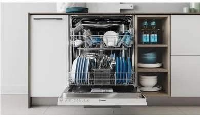 ماشین ظرفشویی توکار تمام اتوماتیک 13 نفره ایندزیت، ظرفیت 11 لیتر، سفید ماشین ظرفشویی توکار تمام اتوماتیک 13 نفره ایندزیت، ظرفیت 11 لیتر، سفید