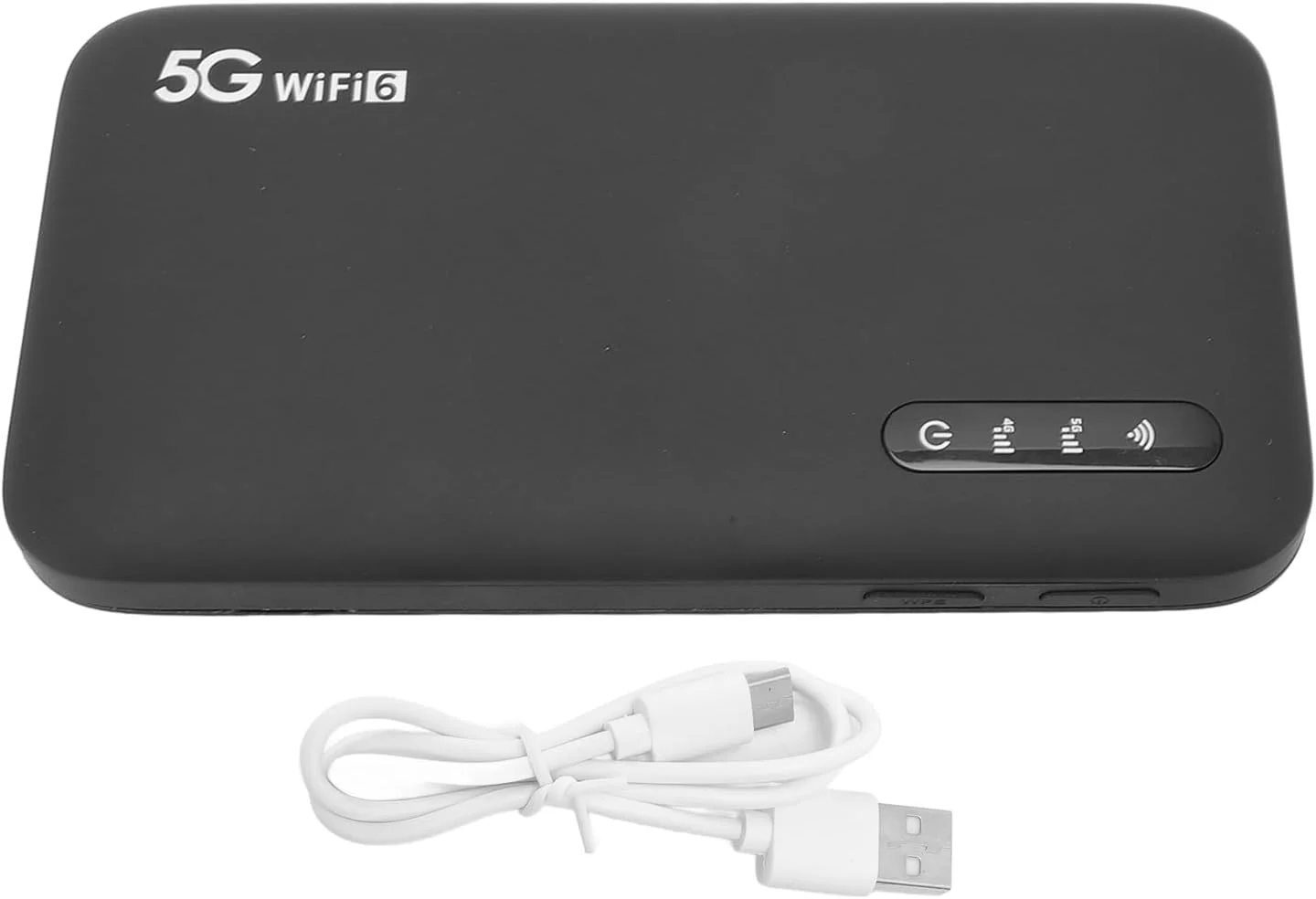 هات اسپات موبایل 5G WiFi 6، روتر قابل حمل با اسلات سیم کارت، دو باند 2.4G/5.8G، اتصال 16 دستگاه، باتری 6100mAh، وای فای مسافرتی پرسرعت برای خانه و... هات اسپات موبایل 5G WiFi 6، روتر قابل حمل با اسلات سیم کارت، دو باند 2.4G/5.8G، اتصال 16 دستگاه، باتری 6100mAh، وای فای مسافرتی پرسرعت برای خانه و...