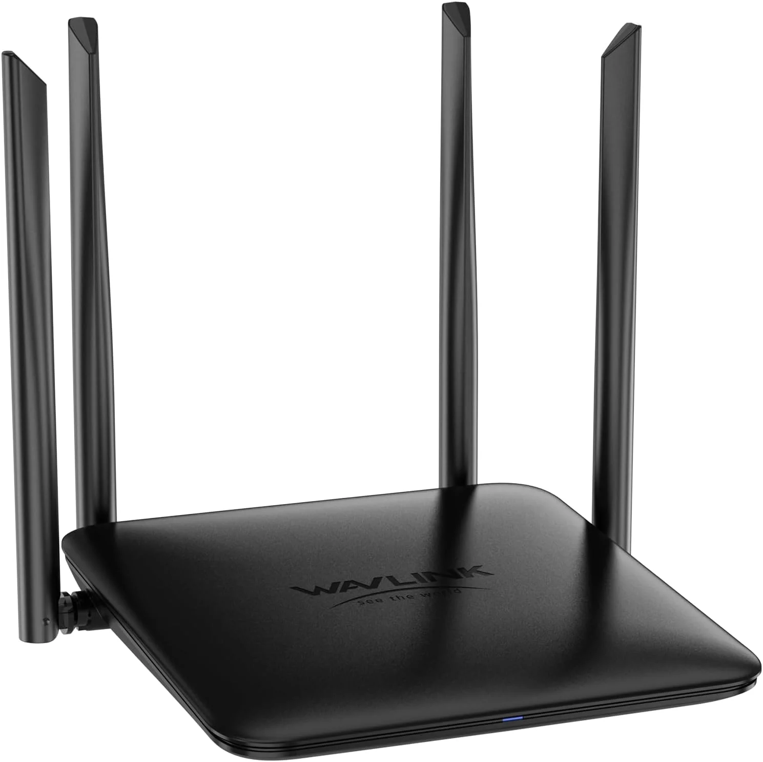 روتر وای فای WAVLINK AC1200 دو بانده 2.4 گیگاهرتز و 5 گیگاهرتز، روتر اینترنت با پورت های گیگابیتی اترنت، روتر بی سیم دوربرد برای خانه، پشتیبانی از حالت های روتر/AP/تقویت کننده، MU-MIMO، IPV6