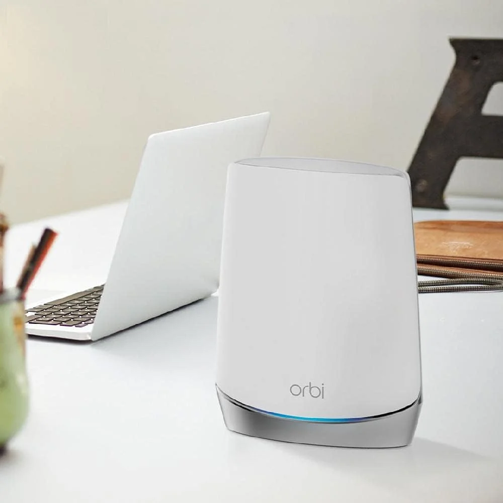 سیستم وای فای 6 مش تری-باند کل خانه NETGEAR Orbi (RBK752) سیستم وای فای 6 مش تری-باند کل خانه NETGEAR Orbi (RBK752)