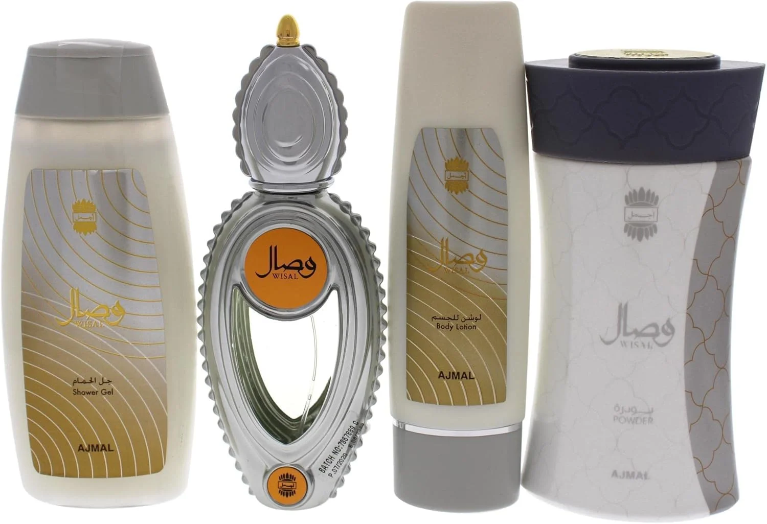 ست هدیه عطر унисекс وصال از اجمل پرفیومز - 4 تکه