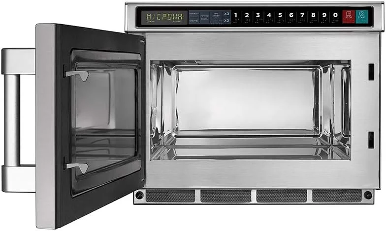 مایکروویو تجاری میدیا مدل 2117G1A، 2100 وات، استیل ضد زنگ مایکروویو تجاری میدیا مدل 2117G1A، 2100 وات، استیل ضد زنگ