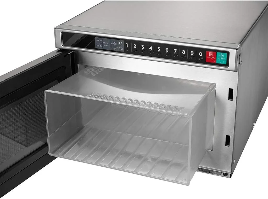 مایکروویو تجاری میدیا مدل 2117G1A، 2100 وات، استیل ضد زنگ مایکروویو تجاری میدیا مدل 2117G1A، 2100 وات، استیل ضد زنگ