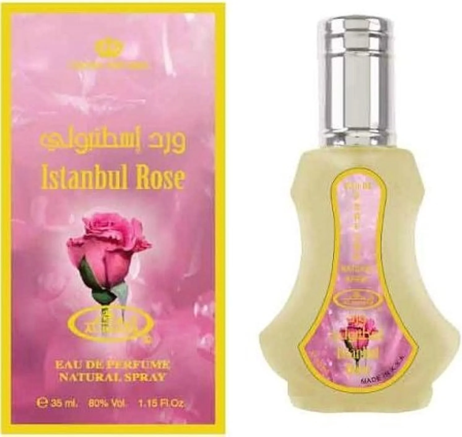 ادکلن اسپری طبیعی رز استانبول الرحاب - 35 میلی لیتر (1.15 fl. oz)