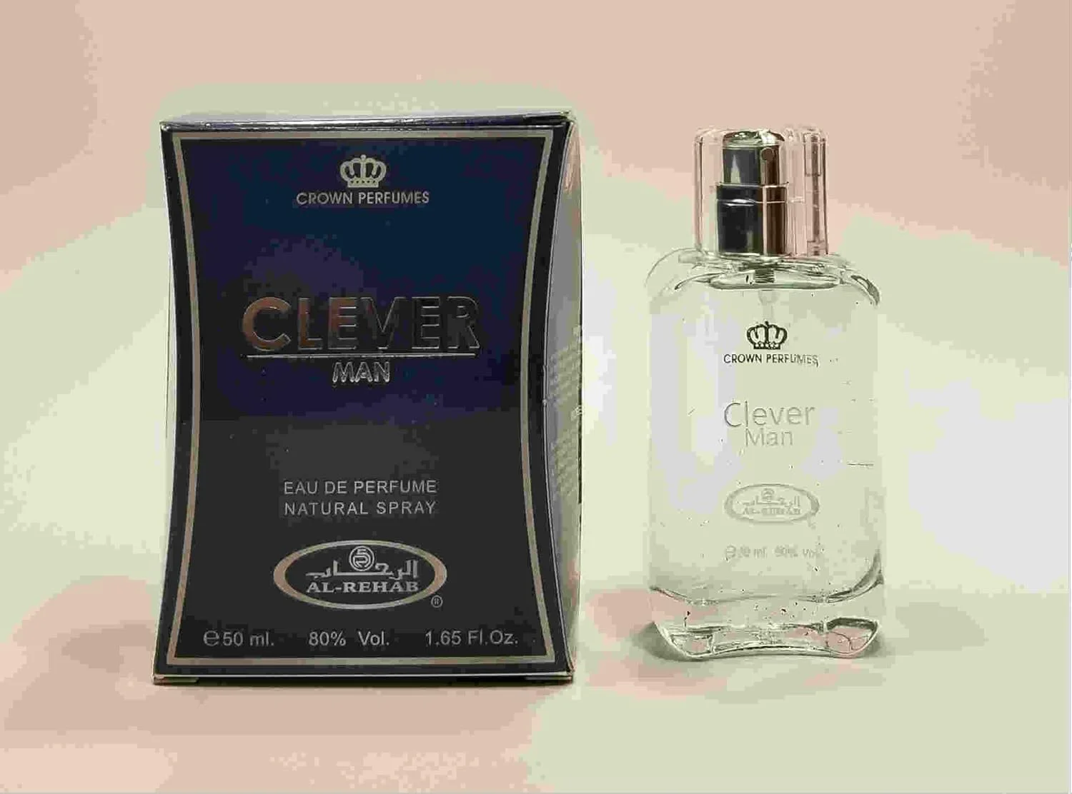 الرحاب Clever Man - ادو پرفیوم اسپری طبیعی (50 میلی لیتر/1.65 fl. oz) - بسته 6 عددی