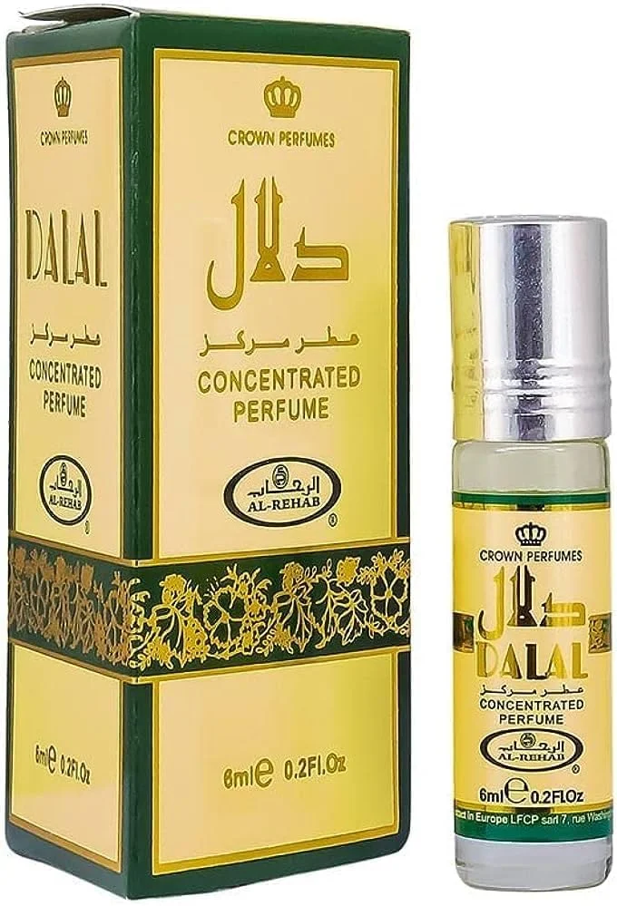 عطر روغنی دلال از الرحاب (6 میلی لیتر) عطر روغنی دلال از الرحاب (6 میلی لیتر)