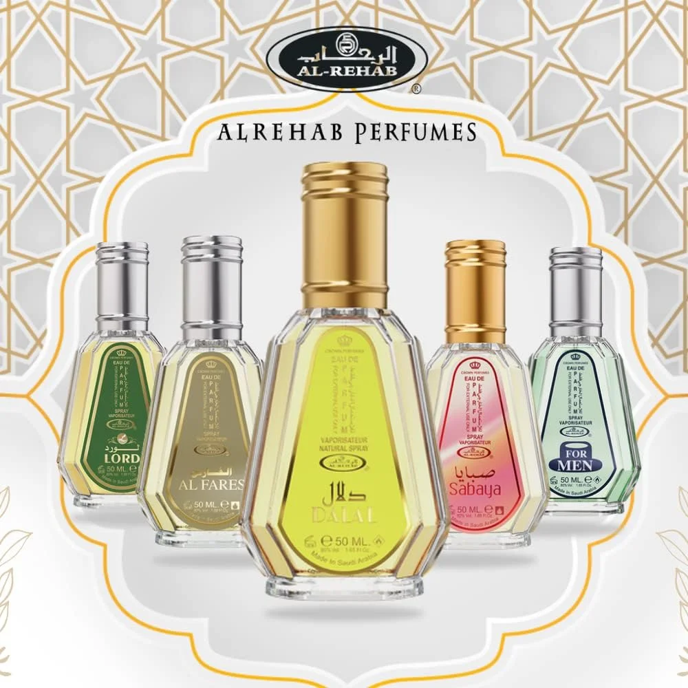 عطر اسپری ادو پرفیوم دلال الرحاب - 50 میلی لیتر (1.65 fl. oz) عطر اسپری ادو پرفیوم دلال الرحاب - 50 میلی لیتر (1.65 fl. oz)